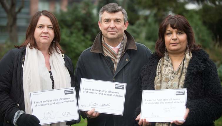 SAFE a key partner in new Leicestershire anti-domestic violence campaign