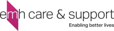 emh care & support with strapline
